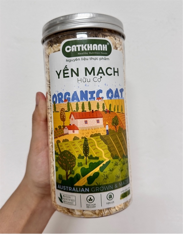 Alternative view of Úc - Yến mạch cán dẹt Cát Khánh Organic