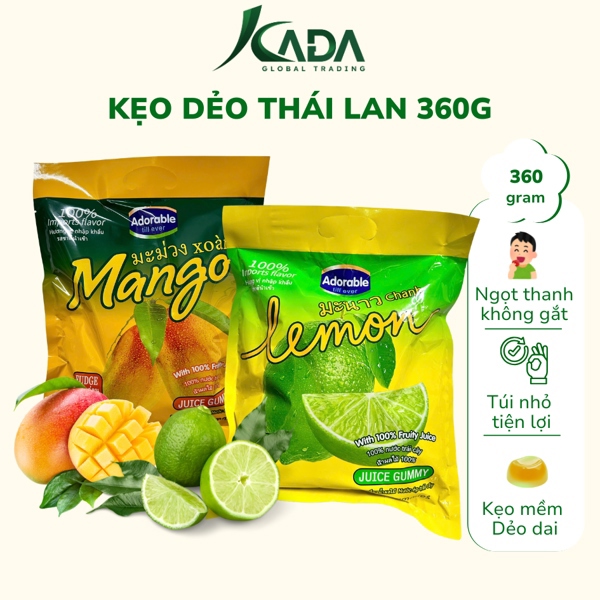 TQ - Kẹo dẻo hương xoài Adorable Till Ever Brand 360g (T24)