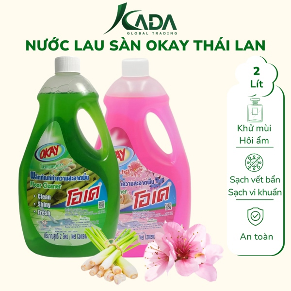 TL - Nước lau sàn Okay 2L (T6)