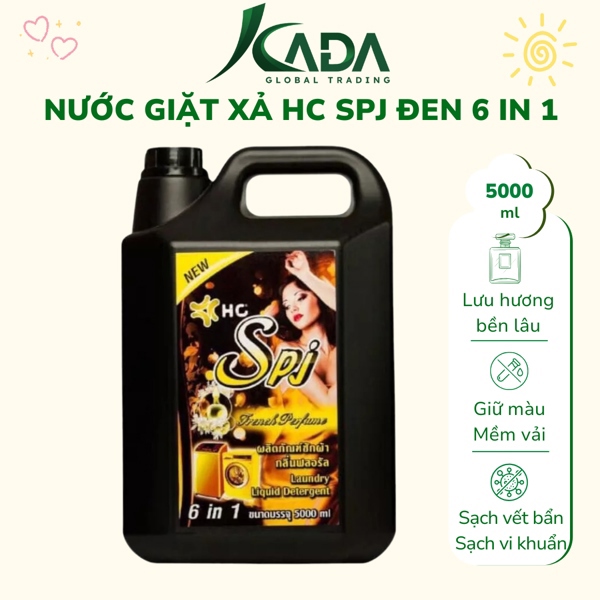 TL - Nước giặt hc spj 5L - đen 8in1 french pefume (T4)