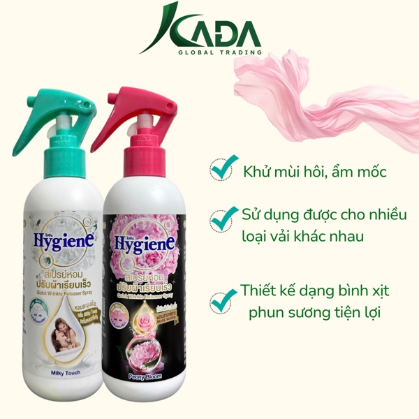 Alternative view of TL - Xịt ủi quần áo thơm tho, dễ ủi Hygiene 220ml (T12)