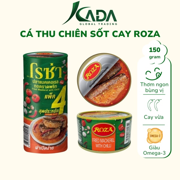 TL - Cá thu chiên Roza 150g (T48)