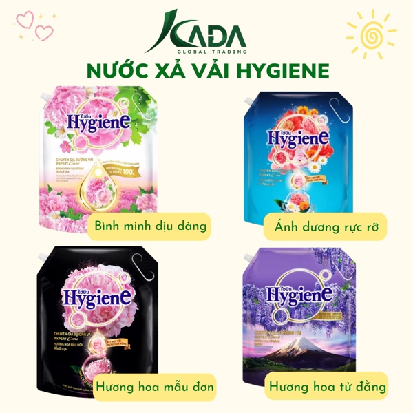 VN - Nước xả vải Hygiene Ánh Dương Rực Rỡ 3L (T4) - Ảnh 4