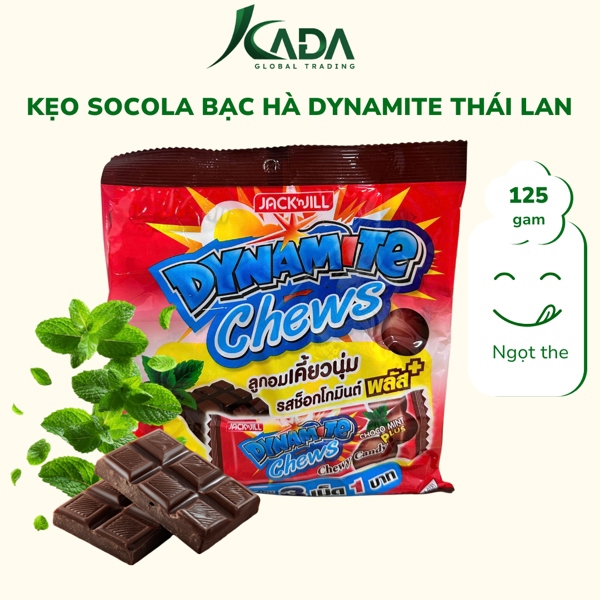 TL - Kẹo dẻo socola Dynamite Chew 125gr (T36)