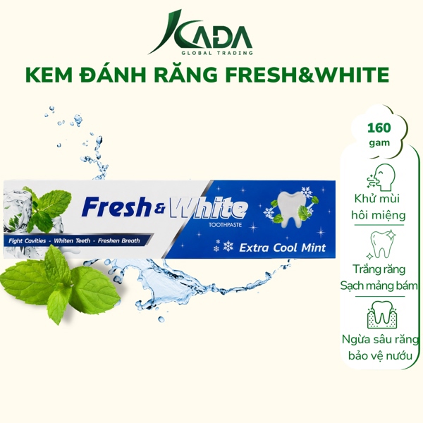 TL - Kem đánh răng Fresh & White 160gr (T72)