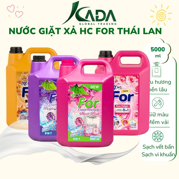 Alternative view of TL - Nước giặt xả hc for 5L hồng 8in1 rosy delight (T4)