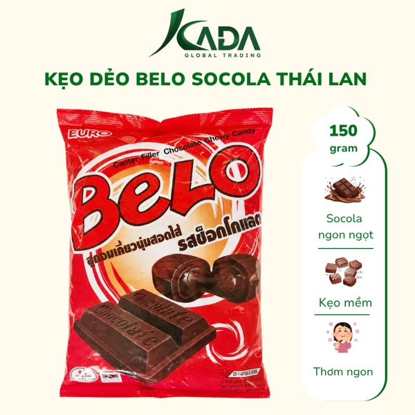 TL - Kẹo dẻo socola Belo 150g (T50)