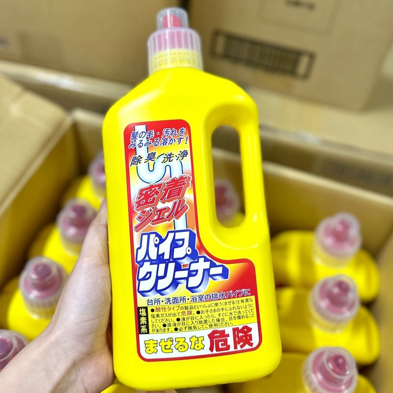 NB - Dung dịch thông tắc đường ống cống Nihon Nippon 800g (T12) - Ảnh 2