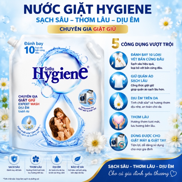 Alternative view of TL - Nước giặt Hygiene 1.8L (T8)