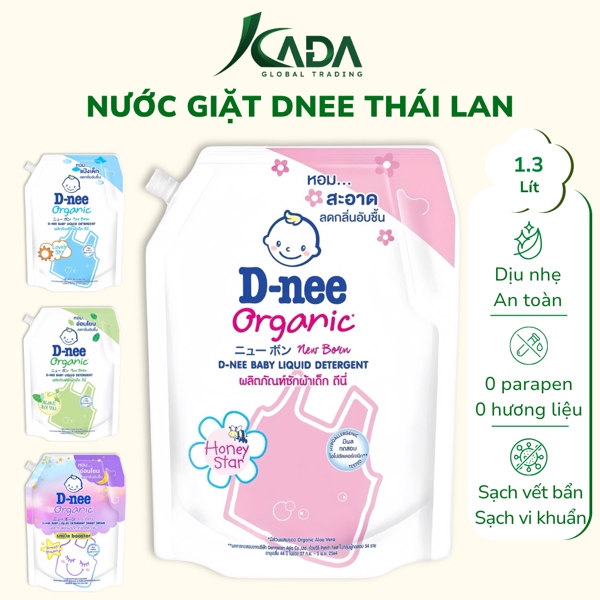 TL - Nước giặt Dnee dành cho quần áo em bé 1300ml (T6)