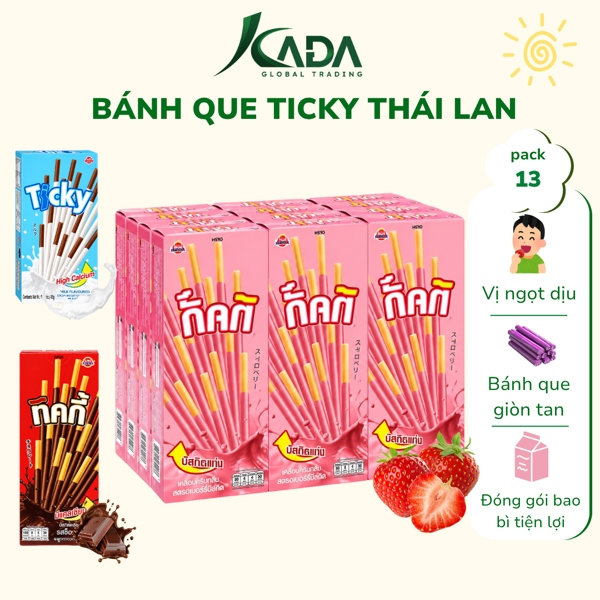 TL - Bánh Que Ticky Phủ Kem 20g (T12)