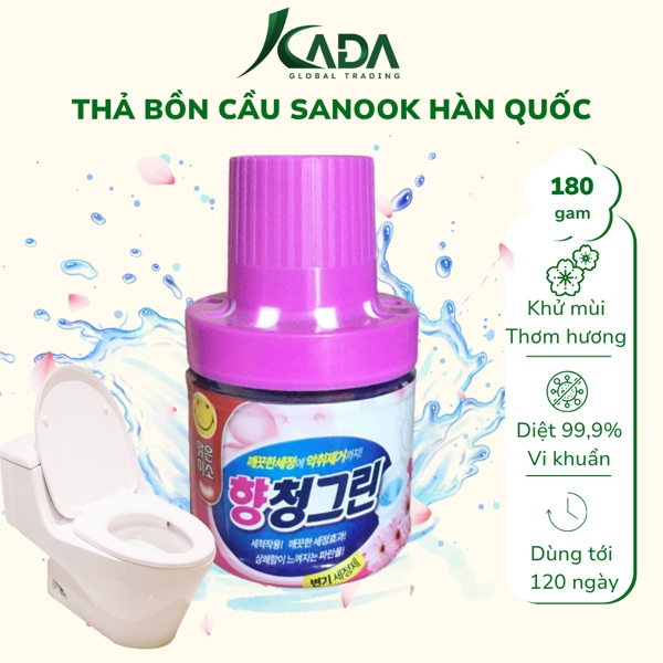 HQ - Cốc Thả Bồn Cầu Toilet Sancook 180g (T24)