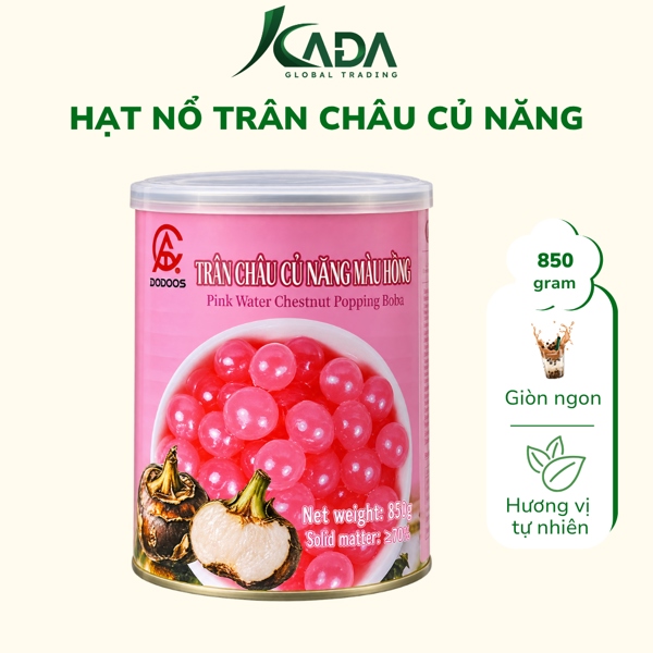 VN - Hạt Nổ Trân Châu Củ Năng Doddos 850g (T12)