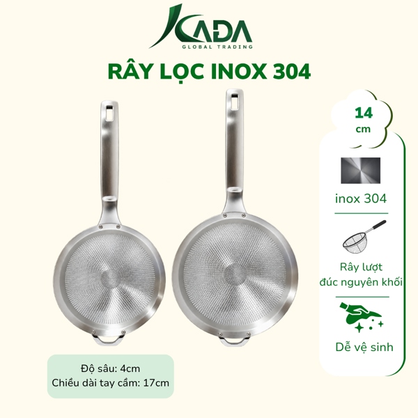 TQ - Rây Lọc 16cm Inox 304
